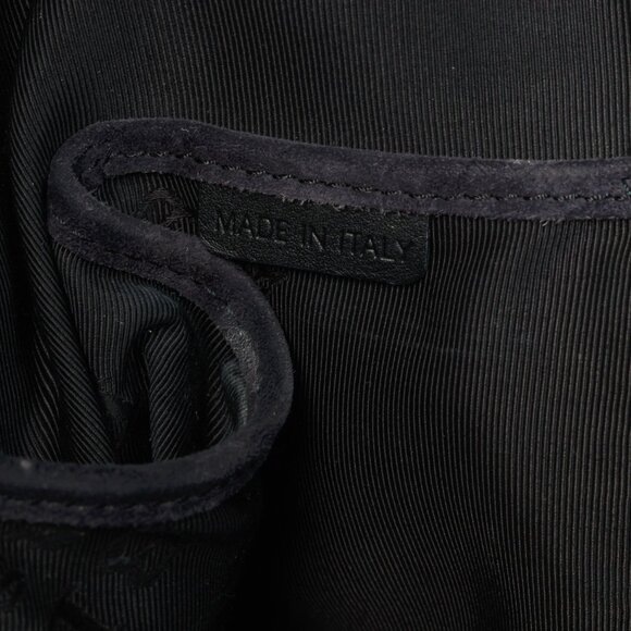 Burberry Prorsum Orchard Black Currant and Plum Suede Stripes Bag - Picture 12 of 16